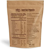 MB Herbals Haritaki Powder 8 oz / 227 Gram / 0.5 lb | Inknut Powder | Terminalia chebula Harde Chebulic Myrobalan | Gluten Free | No Preservstives