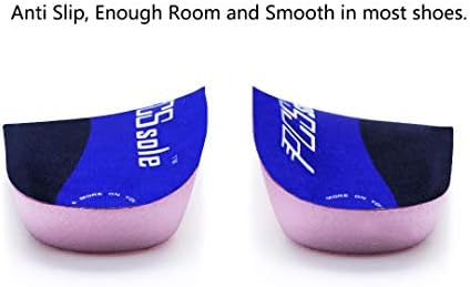 PCSsole 3/4 Orthotics Shoe Insoles High Arch Supports Shoe Insertsfor Plantar Fasciitis, Flat Feet, Over-Pronation, Relief Heel Spur Pain (XL:Men9-11/Women10-12)