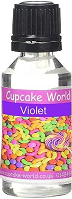 Cupcake World Intense Food Flavourings Retro Sweets Pack 28.5 ml (Pack of 1, Total 6 Flavours)