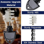 Beer Faucet Cap & Plug Covers 12 Pack Brushes & Rubber Draft Faucet Soother Sanitary Covers Spout Plug Cleaning Tap Kit for Kegerator
