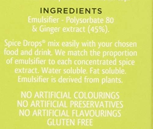 Holy Lama Ginger Extract Spice Drops 5ml