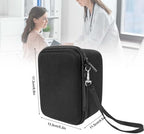 Hard Carrying Case Compatible with OMRON Blood Pressure Monitor Bronze BP5100 / Upper Arm 3 Series Home Blood Pressure Monitor,Wrist Blood Pressure Monitor Storage Organizer Bag with Handle(Case Only)
