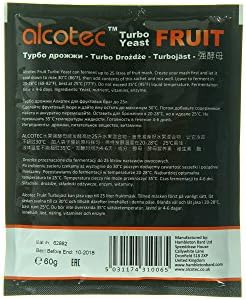 Alcotec Fruit Turbo Yeast Distiller's Strain (Pack of 2)