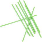 100pcs Paper Lollipop Sucker Sticks for Cake Pops Candy, 6-Inch by 5/32-Inch (Green)