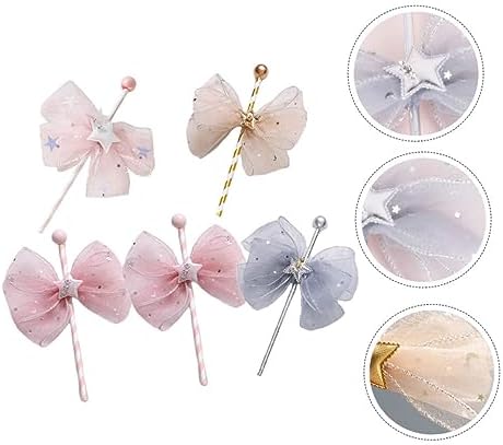 NUOBESTY 5pcs Birthday Party Supplies Cupcake Toppers Funny Random Style Decoration for Desserts for Celebrations Create Joyful Atmosphere