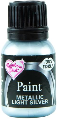 Rainbow Dust 1 X Silver Food Paint