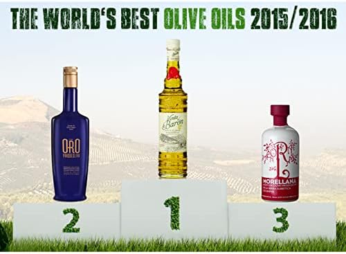 Parqueoliva Serie Oro | Award Winning Spanish Extra Virgin Olive Oil from Córdoba | 2025 Harvest | Varietal Blend | 0.5 Liter (16.9 Ounce) Dark Glass Bottle