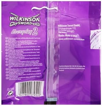 Wilkinson Sword Essentials 2 Disposable Razors for Women 5S