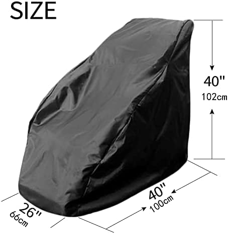 Wheelchair Cover,Electric Wheelchair Cover,Wheelchair Cover for Storage,Waterproof Mobility Scooter Cover, Protector from Dust Dirt Snow Rain Sun Rays,Rolling Walker Cover ，Indoor use