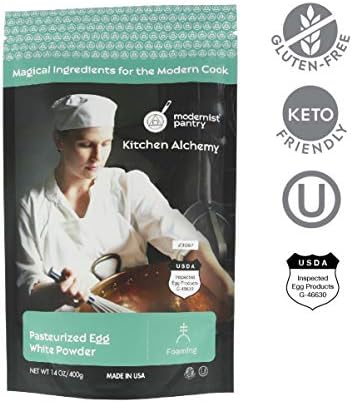 AAA Grade Egg White [Albumen] Powder Gluten-Free OU Kosher Certified (Pasteurized, Made in USA, 1 Ingredient no additives, Produced from the Freshest of Eggs) - 400g/14oz