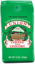 French Market Union Coffee & Chicory Ground Coffee, 12oz Bag (Pack of 1)