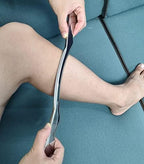 Muscle Scraper Stainless Steel Gua sha Scraping Massage Tool IASTM Tools Great Soft Tissue Mobilization Tool 14 inch Long bar(Double Edge)