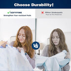 SOFYFINE Biggest Chucks Disposable 57"x36" Tear Resistant 215 Gram Heavy Duty Adults Incontinence Bed Pads, 5XL Extra Large Thicken Puppy Pee Pad, 10X Absorbency 360 Lb Transfer[10 Pads]