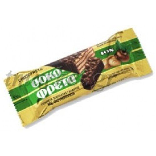 ION Greek Traditional Chocofreta with Hazelnuts- 3 Bars X 38g