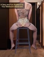 Men Lace Lingerie Sissy for Men Black Fishnet Lingerie Bodysuit Elastic One Piece Nightgown