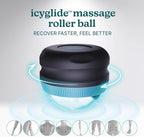 Homedics IcyGlide Massage Roller Ball, Cryo Ball Cold Therapy for Rapid Pain Relief, 360-Degree EasyGlide Technology, Great for Post-Workout Muscle Recovery, Full Body Treatment, Compact & Portable