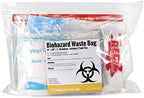 22 Piece Bodily Fluid Clean Up Pack/Bloodborne Pathogen Spill Kit - be OSHA Compliant and Protect from Dangerous Exposure to Blood and Other potentially infectious Materials