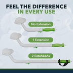 FreedomWand Toilet Tool Extension - 4" Toilet Assist Devices for Wiping Extension Piece - Lightweight and Easy to Use Bathroom Essentials, Adjustable Attachment for Personal Hygiene and Movement