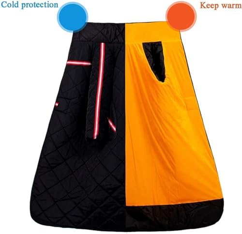 McbeAn Wheelchair Blanket, Wheelchair Warm Clothes, Warm and Comfortable Wheelchair Cover from Head to Toe, Universal Wheelchair Accessory, Windproof Fabric, for Wheelchairs, Motorcycles and Bicycles