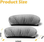 Pads for Crutches - 2PCS Crutch Pads for crutches underarm，Armpits Universal Medical Padding for Crutches for Adults, Washable Padded Covers with Thick Soft Memory Foam (Gray)