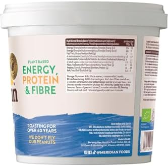 Meridian Organic Smooth Peanut Butter 1kg