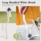 15Pcs Crevice Cleaning Brush Set Hard Bristle Scrub Brushes Tools Groove Gap Cleaning Brush for Housekeeping Bathroom Corners Window Track Kitchen Toilet Cup Faucet