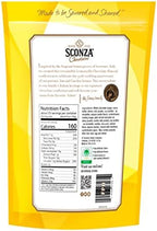 Sconza Lemoncello Lemon Cream & White Chocolate Almonds | Inspired by Italy's Lemon Groves | Made in the USA | Pack of 1 (24 Ounce)