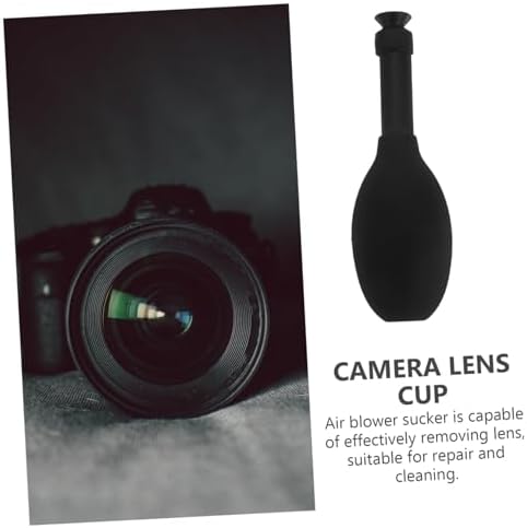 COHEALI Camera Lens Sucker Tool Bulb Shaped Suction Cup Kit for Lens Maintenance Gentle Lens Surface Secure Attachment Versatile Air Blower for Cleaning Repair