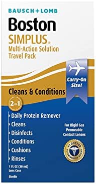 Bausch & Lomb Boston Simplus Multi-Action Solution Travel Pack 1 Oz (Pack of 5)