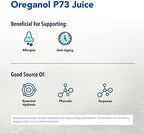 NORTH AMERICAN HERB & SPICE Oreganol P73 Juice - 12 fl. oz. - Wild Oregano Oil - Heart & Digestive Health - Kidney, Pancreas & Liver Support - Non-GMO - 173 Total Servings
