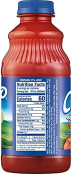 Clamato Original Tomato Cocktail, 32 fl oz bottle (Pack of 12), Flavored With Tomato Juice & Spices, Perfect Mixer for the Authentic Michelada, Bloody Mary Drinks, and Seafood Cocktail