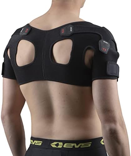EVS Sports SB05 Shoulder Brace | Compression Support & X-Strap Stabilization | Breathable Adjustable Fit