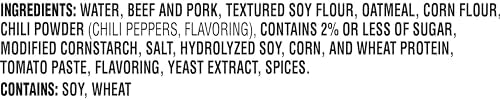 HORMEL Chili Hot No Beans, No Artificial Ingredients, 15 Oz