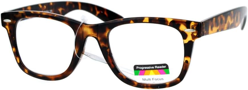 SA106 Retro Horn Rim Multi Reading Glasses