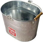 Mop Bucket. 3.4 Gallon. Steel.