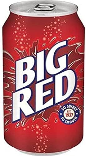 Big Red Cream Soda, 12 oz Cans, 48 Units