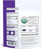 KOYAH - Organic Maqui Berry Powder 30 Servings (1 Scoop = 146 Berries or 1/8 Cup Fresh), Chile Grown, Freeze-Dried, Whole-Berry Powder