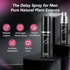 Delay Spray Sexual-Enhancer for Men - to-Last Longer in Bed, Effectively Extends Men's Time and Enhances Comfort ，0.17 fl oz 50 Pumps