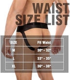 Men's Jock Strap, Wide Band Mesh Male Underwear Jockstrap Athletic Supporter for Gym Vasectomy