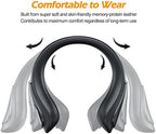 Portable Neck Warmer Rechargeable, Soft Leather Cordless Neck Heater Wrap Graphene Heated Scarf with 12 Heat Levels, Hand Warmers Electric Heating Pad for Pain Relief, Warm Gifts for Women Men