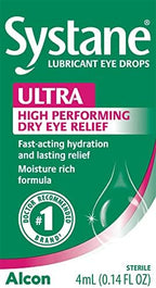 Systane Ultra Lubricant Eye Drops,0.14 Fl Oz (Pack of 1)