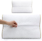 Royal Therapy 1-Pack Memory Foam Pillow, Medium-Firmness Cervical, Queen Contour Pillow, Orthopedic Pillow for Neck Support, Neck Pain, Side Sleepers, CertiPUR-US