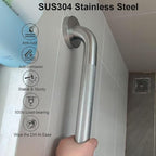 Shower Grab Bar Stainless Steel Bathroom Grab Bar Brushed Nickle 1.25'' Diameter Anti-Slip Textured Heavy Duty Toilet Safety Hand Rail for Seniors Elderly Handicap Balance Handle Bar (40 Inch)