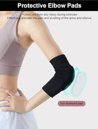 SUJAYU A Pair Elbow Pads Volleyball Arm Sleeves, Tandem Elbow Pads Volleyball Arm Pads Elbow Protector Tennis Basketball