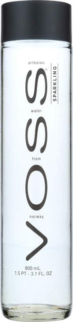 Voss Artesian Sparkling Water 24x 800ML
