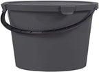 Plast Team Bucket with Lid, 5 L, One Size, Castle Rock