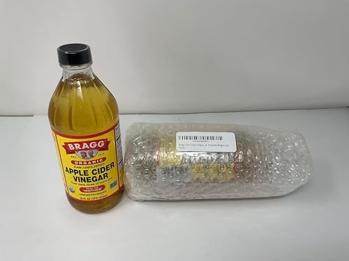 Bragg USDA Organic Raw Apple Cider Vinegar, With The Mother 16 Ounces Natural Cleanser, Promotes Weight Loss