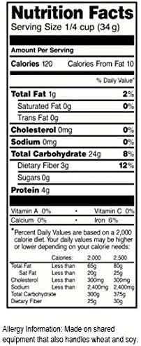 Purity Foods VitaSpelt Non-GMO White Unbleached Spelt Flour 25 lb bag