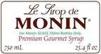 Coffee Syrup Pump. ONLY for Monin GLASS 750ml (25.4 Fl.Oz.) Bottle (Pack of 2). FDA Compliant. BPA Free. Product of Bayside Traders®