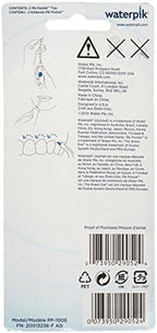 Waterpik Pik Pocket Tips Pro PP-100E 2 pk (Pack of 4)
